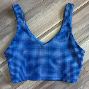 Offline by Aerie houndstooth Sports bra tank